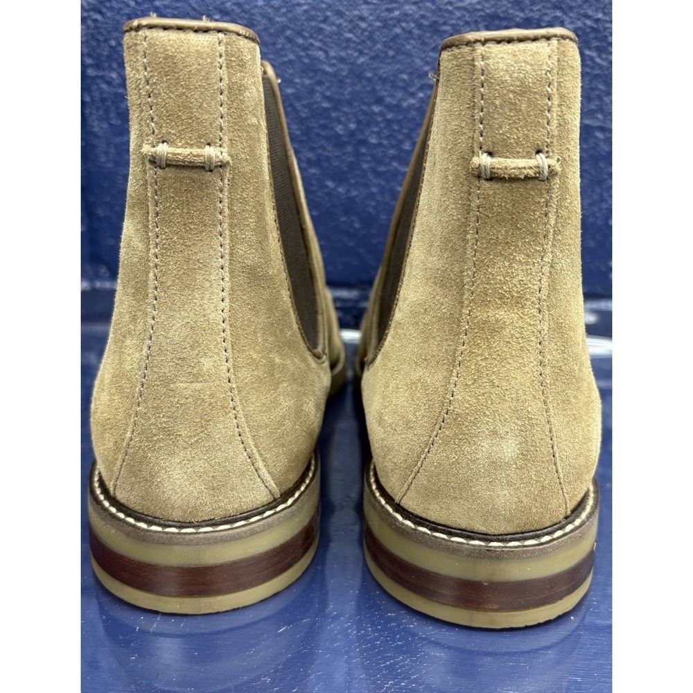 Clarks Jaxen Chelsea Taupe Suede Size 11 Men's Boots - Picture 3 of 8